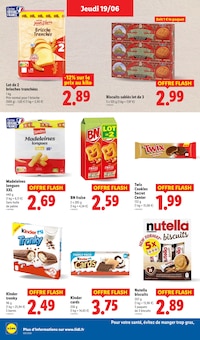 Promotion Poulain dans le prospectus Lidl, valable du 19/06/2025 au 25/06/2025 Promo Poulain dans le catalogue Lidl du moment à la page 22