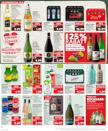 Volvic im Kaufland Prospekt "Aktuelle Angebote" mit 38 Seiten (Ludwigsburg)