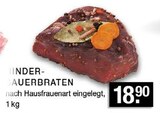 Aktuelles Rinder-Sauerbraten Angebot bei EDEKA in Bottrop ab 18,90 €