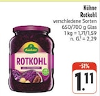 Rotkohl bei nah und gut im Geyer Prospekt für 1,11 €