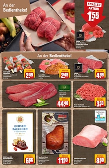Rinderfilet Angebot im aktuellen REWE Prospekt auf Seite 13
