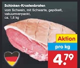 Schinken-Krustenbraten Angebote bei Netto Marken-Discount Frankfurt für 4,79 €