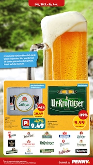 Bier im Penny Prospekt "Wer günstig will, muss Penny." mit 47 Seiten (Nordhausen)