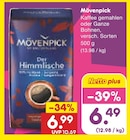 Kaffee gemahlen oder Ganze Bohnen im Angebot bei Netto Marken-Discount in Remscheid Kaffee gemahlen oder Ganze Bohnen Angebote von Mövenpick bei Netto Marken-Discount Remscheid für 6,49 €