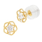 Boucles d'oreilles en or jaune et oxydes de zirconium - E.Leclerc Boucles d'oreilles en or jaune et oxydes de zirconium à 73,00 € dans le catalogue E.Leclerc