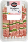 Promo 7 BROCHETTES DE PORC à 6,99 € dans le catalogue Aldi à Corbès