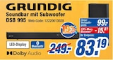 Soundbar mit Subwoofer DSB 995 bei expert im Friedrichsdorf Prospekt für 83,19 €