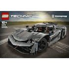 Hypercar Koenigsegg Jesko Absolut - Lego Technic - LEGO en promo chez Carrefour Drancy à 39,99 €