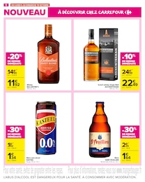 Prix et réduction Whisky dans le prospectus Carrefour Market en cours Offre Whisky dans le catalogue Carrefour Market du moment à la page 6