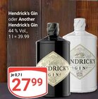 Hendrick's Gin Angebote von Hendrick's bei GLOBUS Bad Kreuznach für 27,99 €