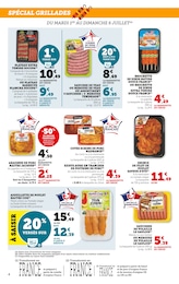 Offre Merguez dans le catalogue U Express du moment à la page 4