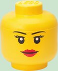 Boîte de rangement tête - LEGO en promo chez Intermarché Boîte de rangement tête - LEGO dans le catalogue Intermarché