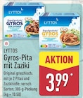 Gyros-Pita mit Zaziki vom Schwein von Lyttos im aktuellen ALDI Nord Prospekt