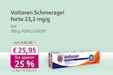 Voltaren Schmerzgel forte 23,2 mg/g im Angebot bei mea - meine apotheke in Duisburg Voltaren Schmerzgel forte 23,2 mg/g Angebote bei mea - meine apotheke Duisburg für 25,95 €