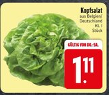 Kopfsalat im EDEKA Prospekt Kopfsalat von im aktuellen EDEKA Prospekt für 1,11 €