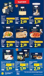 Prix et réduction Pizza surgelée dans le prospectus Lidl en cours Offre Pizza surgelée dans le catalogue Lidl du moment à la page 22
