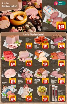Mettwurst im REWE Prospekt "Dein Markt" mit 40 Seiten (Hamburg)
