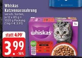 Aktuelles Whiskas Katzennassnahrung Angebot bei EDEKA in Mönchengladbach ab 3,99 €