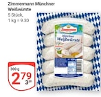 Münchner Weißwürste im Angebot bei GLOBUS in Ludwigshafen Münchner Weißwürste Angebote von Zimmermann bei GLOBUS Ludwigshafen für 2,79 €