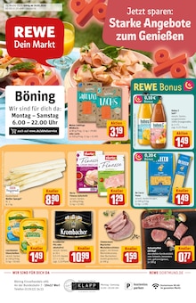 REWE Prospekt Dein Markt mit 31 Seiten