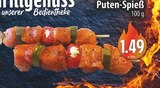 E center Selb - Puten-Spieß Angebot im Prospekt Puten-Spieß bei E center im Selb Prospekt für 1,49 €