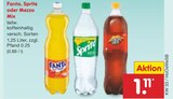 Aktuelles Fanta, Sprite oder Mezzo Mix Angebot bei Netto Marken-Discount in Wolfenbüttel ab 1,11 €