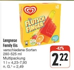 Family Eis Angebot im nah und gut Prospekt Family Eis im nah und gut Prospekt zum Preis von 2,22 €