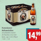 Hefeweissbier im Angebot bei Markant in Wismar Hefeweissbier Angebote von Franziskaner bei Markant Wismar für 14,99 €