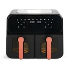 Airfryer 2 cuves 9L LIVOO X 2400W avec écran tactile numérique à Brico Dépôt dans Cantin Airfryer 2 cuves 9L LIVOO X 2400W avec écran tactile numérique à Brico Dépôt dans Cantin