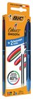 Stylo bille 4 couleur Smooth + 2 recharges bleues - BIC en promo chez Intermarché Hyper Saint-Martin-d'Hères à 1,98 €