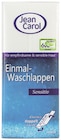 Einmal-Waschlappen im Angebot bei Rossmann in Cottbus Einmal-Waschlappen Angebote von Jean Carol bei Rossmann Cottbus für 1,49 €