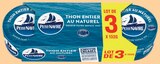 Thon entier au naturel démarche responsable - PETIT NAVIRE dans le catalogue Netto