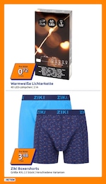 Action Lichterkette im Prospekt 