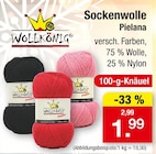 Sockenwolle Pielana Angebote von Wollkönig bei Zimmermann Wolfsburg für 1,99 €