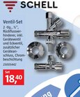 BAUHAUS - Ventil-Set Angebot im Prospekt Ventil-Set bei BAUHAUS im Prospekt "Handzettel KW 40" für 18,40 €