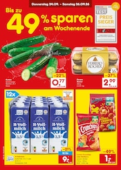 Milch im Netto Marken-Discount Prospekt in Ettlingen Aktueller Netto Marken-Discount Prospekt mit Milch, "Aktuelle Angebote", Seite 48