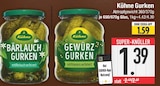 Bärlauch Gurken oder Gewürz Gurken im EDEKA Prospekt Bärlauch Gurken oder Gewürz Gurken von Kühne im aktuellen EDEKA Prospekt für 1,39 €