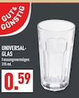 Universal-Glas Angebote von Gut & Günstig bei Marktkauf Witten für 0,59 €