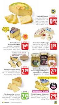 Käse im EDEKA Prospekt "Aktuelle Angebote" mit 47 Seiten (Saarbrücken)