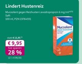 Hustensaft bei mea - meine apotheke im Prospekt "" für 9,95 €