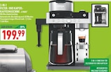 Aktuelles 2-in-1 Filter- und Kapsel-Kaffeemaschine CFN802 Angebot bei Marktkauf in Wuppertal ab 199,99 €