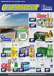 Aktueller Getränkewelt Prospekt mit Veltins, "DIE GETRÄNKEKÖNNER", Seite 1