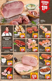 Mett Angebot im aktuellen REWE Prospekt auf Seite 14