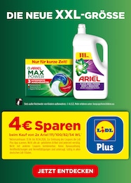 Discounter Prospekt von Ariel Westerrönfeld Ariel Prospekt: "Die Neue XXL-Größe", 1 Seite, 13.04.2026 - 18.04.2026
