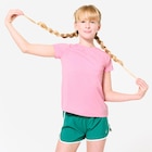 T-Shirt Kinder Mädchen atmungsaktiv - rosa im Angebot bei Decathlon in Regensburg T-Shirt Kinder Mädchen atmungsaktiv - rosa Angebote von DECATHLON bei Decathlon Regensburg für 7,99 €