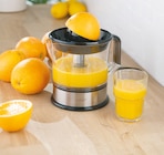 Elektrische Zitruspresse von Ideenwelt im aktuellen Rossmann Prospekt für 9,99 €