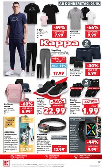 Tasche im Kaufland Prospekt "Hier bin ich richtig" mit 76 Seiten (München)