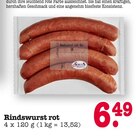 E center Bühlertal - Rindswurst rot Angebot im Prospekt Rindswurst rot bei E center im Bühlertal Prospekt für 6,49 €