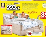 Boxspringbett „Madden“ im aktuellen Segmüller Prospekt