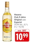 Havana Club 3 Jahre Original im Angebot bei E center in St. Ingbert Havana Club 3 Jahre Original Angebote von Havana Club bei E center St. Ingbert für 10,99 €